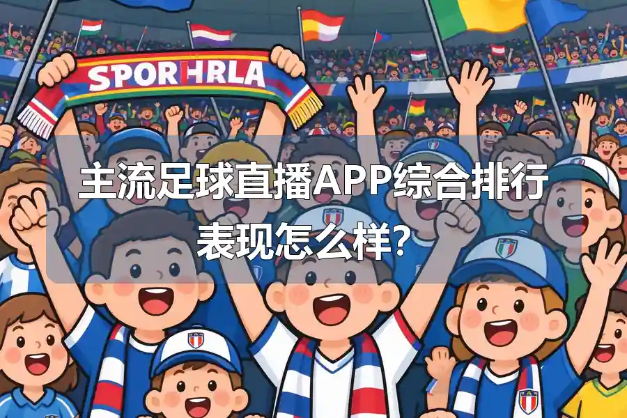 主流足球直播APP综合排行表现怎么样？